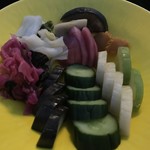 先斗町 百練 - 京漬物盛り合わせ