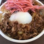 Sukiya Ichikoku Asahi Ten - 牛丼(並)＋温玉＋紅生姜(2018.08.現在)