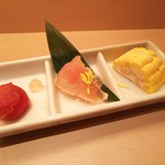 Yakitori Rin - 前菜　3種盛り