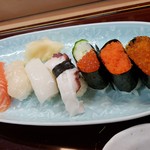 Sushi Doko So Hasegawa - “はぼまい鮨(1300円)です。