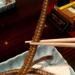 うなぎ 魚政 - 骨せんべい