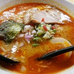 柳家 フェザン店 - 新辛ラーメン