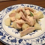 ビストロ プーフェ - 鶏ハムと幸水のサラダ