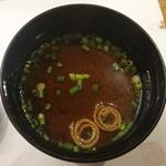 天ぷら鉄板料理 天旬 - お味噌汁