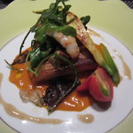 レストラン バカール - 太刀魚とタップナードのパート包み1