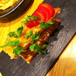 老虎菜 - 苺とジャスミンのミルフィーユ