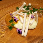 老虎菜 - ライム・甘夏・オレンジのムース　