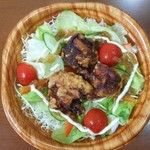 鶏虎 - 料理写真:鶏虎サラダ弁当 2018.8