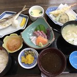 割烹 松活 - 昼定食＝１０８０円