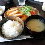 ごはん処 彩花 - イカフライ定食 750円