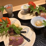 銀座 しのはら - 夏の涼を楽しめる八寸