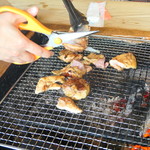 ろばたやき山ろく - 地鶏焼きたれ