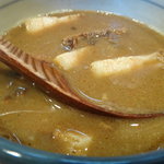 麺や高倉二条 - つけ麺のつけタレ