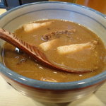 麺や高倉二条 - つけ麺のつけタレ