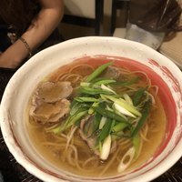 北新地　銀杏 - 鴨南蛮そば
