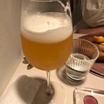 ビストロアム - 飲物-友人が頼んだフランス産ビール900円