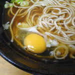 ふじ - 白身が固まらないうちにズルッと