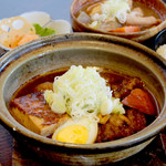 牛すじとろ煮定食