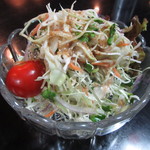 うめしま - 野菜サラダ 330円　(2018.8)