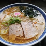 武田そば屋 - 塩ラーメン大盛550円