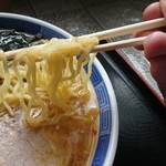 武田そば屋 - 麺の感じ