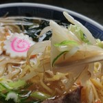 武田そば屋 - 野菜がたっぷり