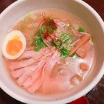 RA-MEN 赤影 - 夏限定☆ひんやり『ゆず塩冷しラーメン』＋味玉トッピング