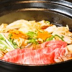 しゃぶしゃぶ すき焼き 焼肉　兜　奥座 - 