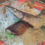 ハイジ - 秋刀魚のロースト　コーンとオニオンのクリームソース 1000円