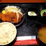 千年の宴 - チキンカツ定食