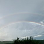 徳山鮓 - 空にはダブルの虹が！！