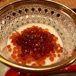 徳山鮓 - 鱒子と鹿肉の組み合わせ