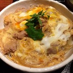 鳥元 - 親子丼アップ