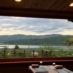 徳山鮓 - ダイニングからの風景