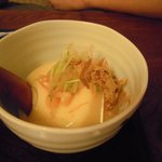 てんぷら 高七 - 冷たい茶碗蒸し
