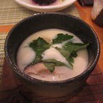 くつろぎの宿 てつ家 - [2日目夕食蓋物]地魚の海鮮豆乳寄せ