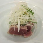 くつろぎの宿 てつ家 - [2日目夕食御造]きはだまぐろの焼霜造り