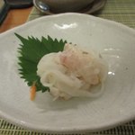 くつろぎの宿 てつ家 - [3日目夕食御造]あかむつの昆布〆めめかぶのスープと