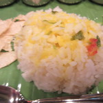 とら屋食堂 - 長粒米にダール