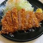 まるやま食堂 - まるとくロースカツ定食 1000円(税込)