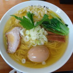 ラーメン専科 竹末食堂 - 味玉あっさり塩
