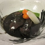 くつろぎの宿 てつ家 - [4日目夕食強肴]国産牛すね肉の黒ごま風味和風ビーフシチュー
