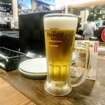 広島お好み焼鉄板居酒屋 来い鯉 - ビールo(^o^)o