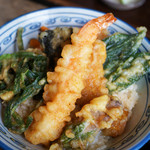 手打ちめん処 鍵 - 天丼