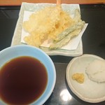 天丼てんや - 日本酒天ぷらセット \630