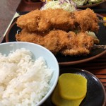 とんかつ　かん田 - ひれ串かつ定食