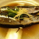 おすし家のいらぶ - 鰯の煮物もいただいた！