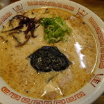 二十一代目 哲麺 - 豚骨醤油ラーメン\500