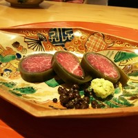 肉屋 雪月花 NAGOYA - 特産松阪牛昆布締め