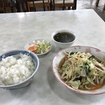 ふじや - 野菜炒め定食